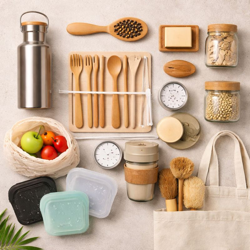 Eco-friendly reusable storage solutions and sustainable living products